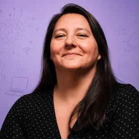 Retrato de Laura Bustos, fundadora de Academia Tesla